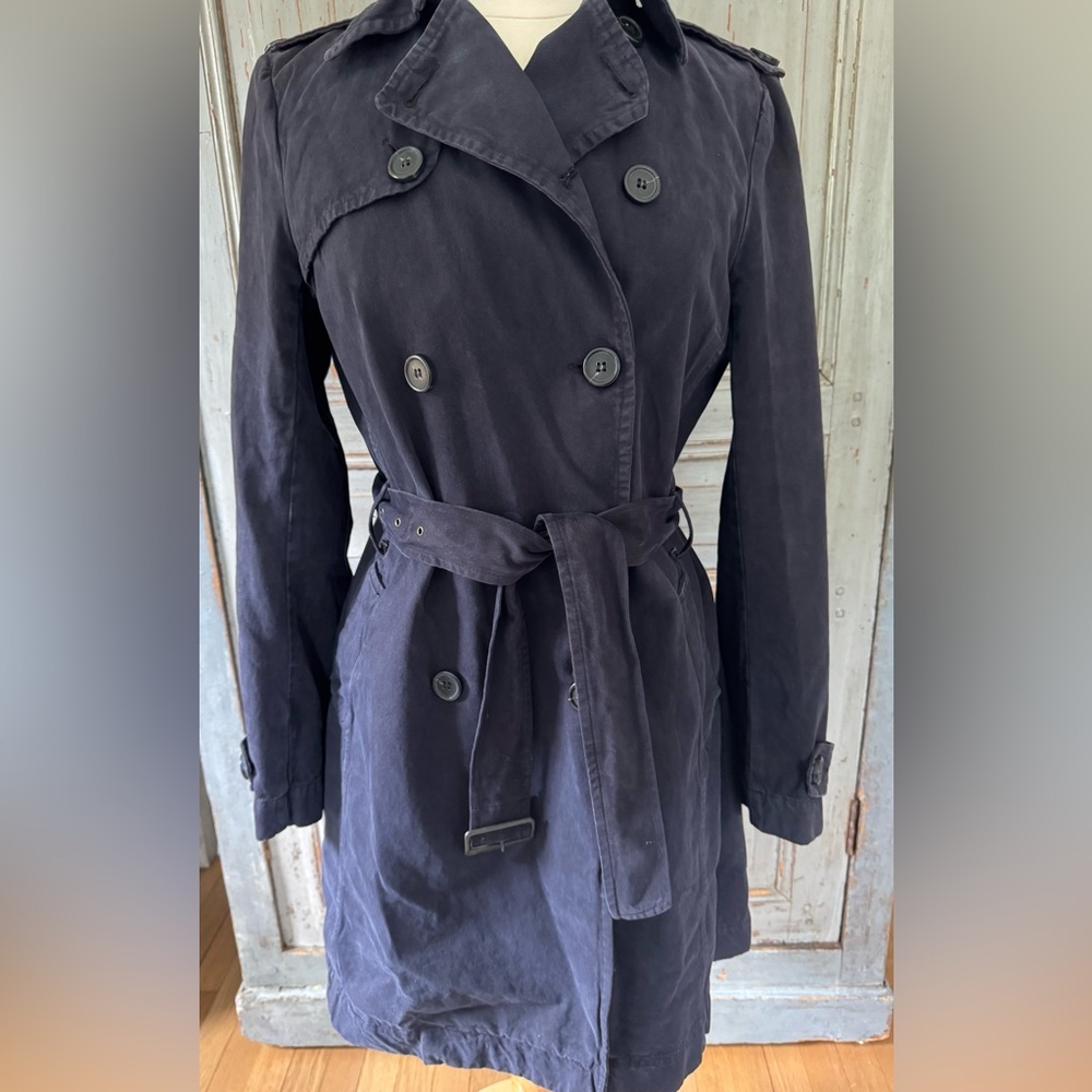 Comptoir des Cottonniers Double-Breasted Trench Coat EU44/US8
